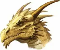 Retrato Dragon Oro